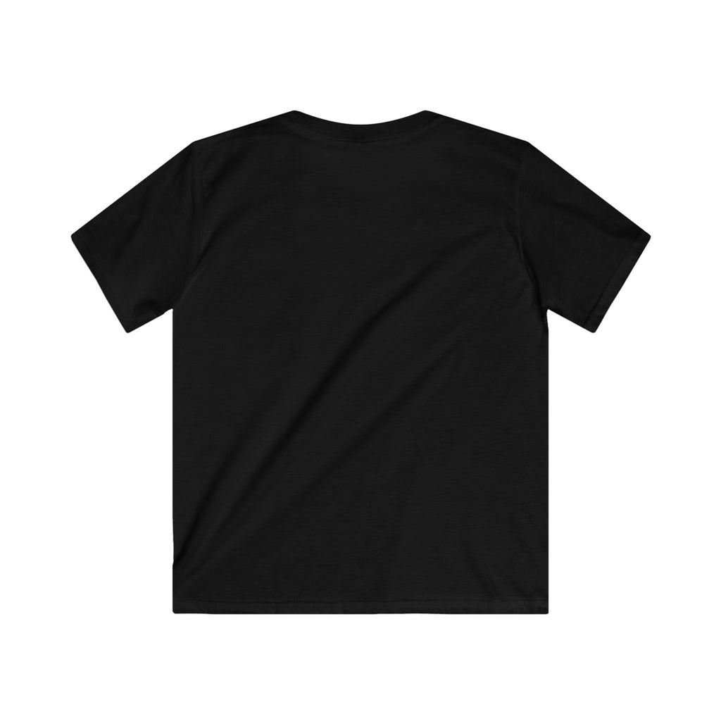 Kids Bass & Mountains Tee – PNW Fishing Graphic Shirt